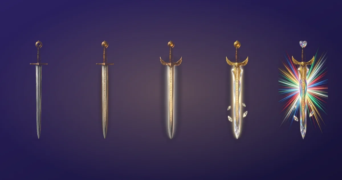 The five forms of the Wardblade