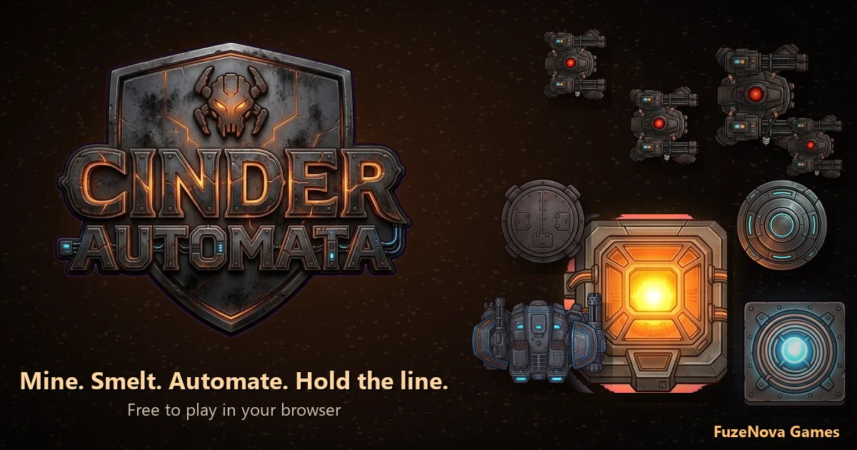 Cinder Automata key art