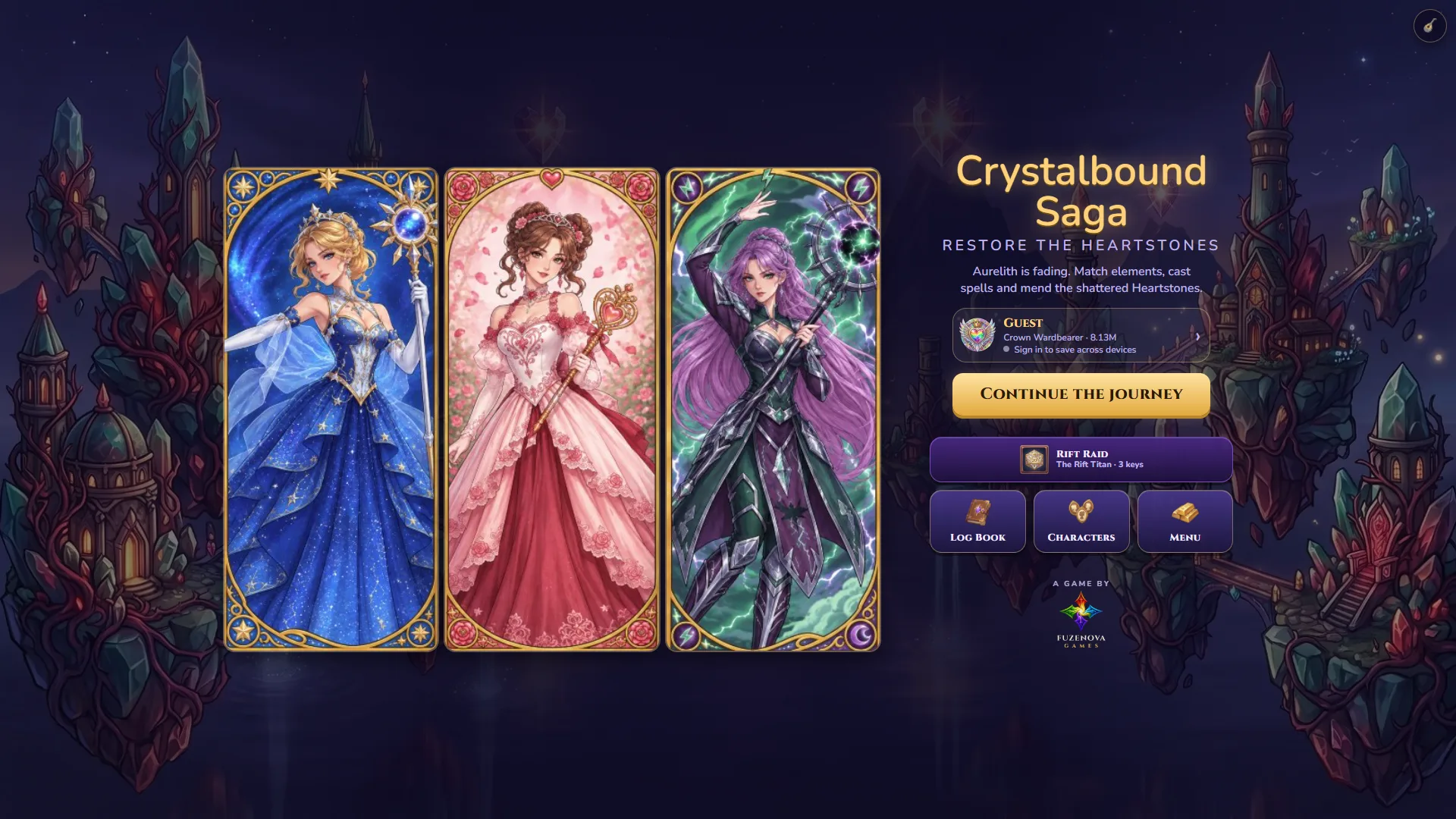 Crystalbound Saga screenshot 1
