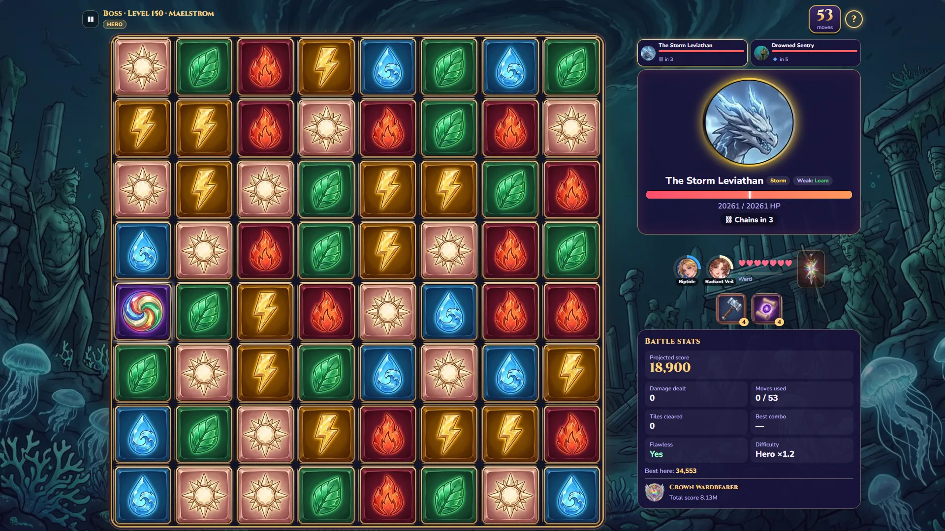 Crystalbound Saga screenshot 4
